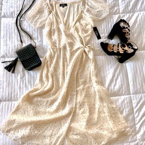 Lulu’s Midi wrap dress